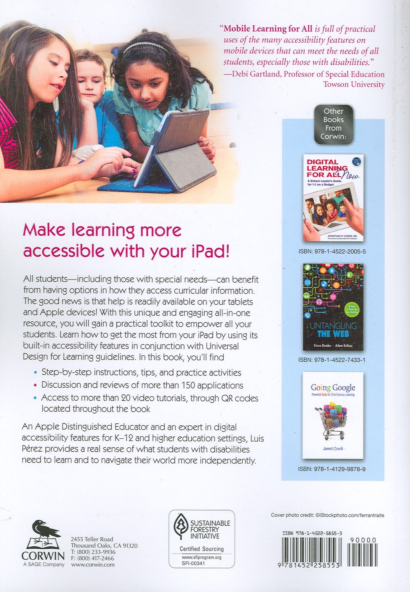 Mobile Learning for All: Supporting Accessibility With the iPad