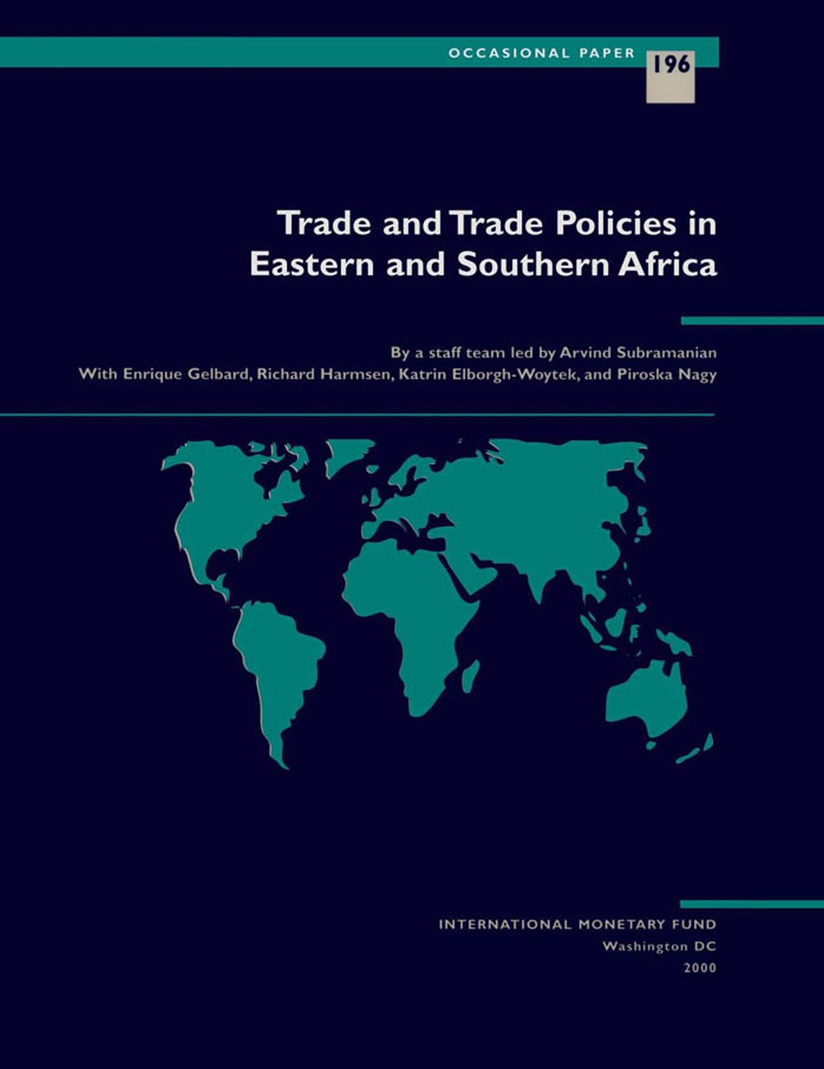Trade and Trade Policies in Eastern and Southern Africa