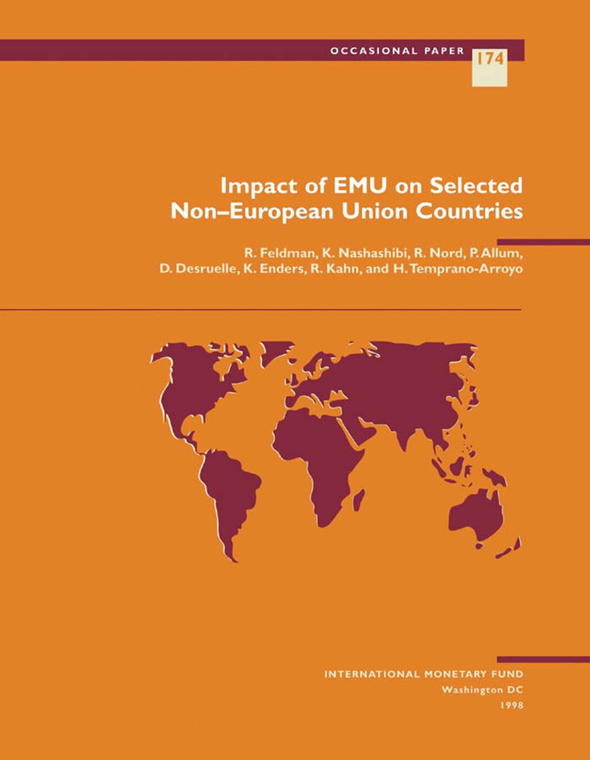 Impact of EMU on Selected Non-European Union Countries