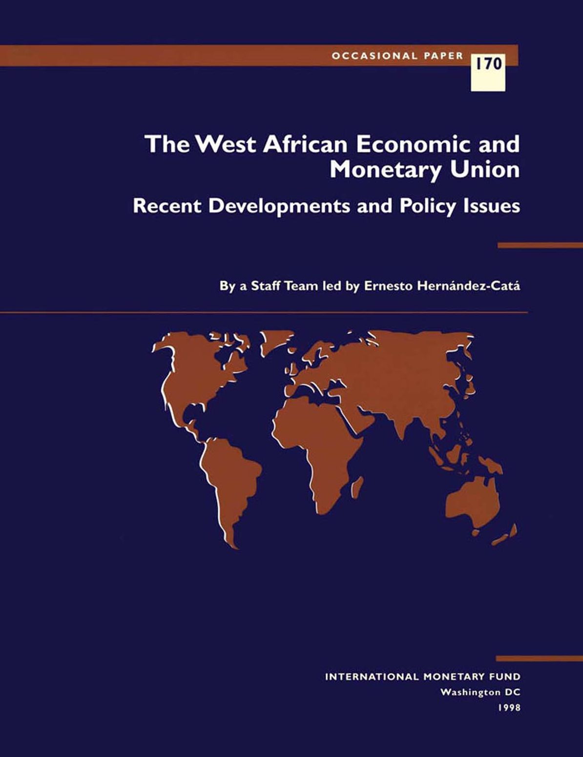 The West African Economic and Monetary Union: Recent Developments and Policy Issues