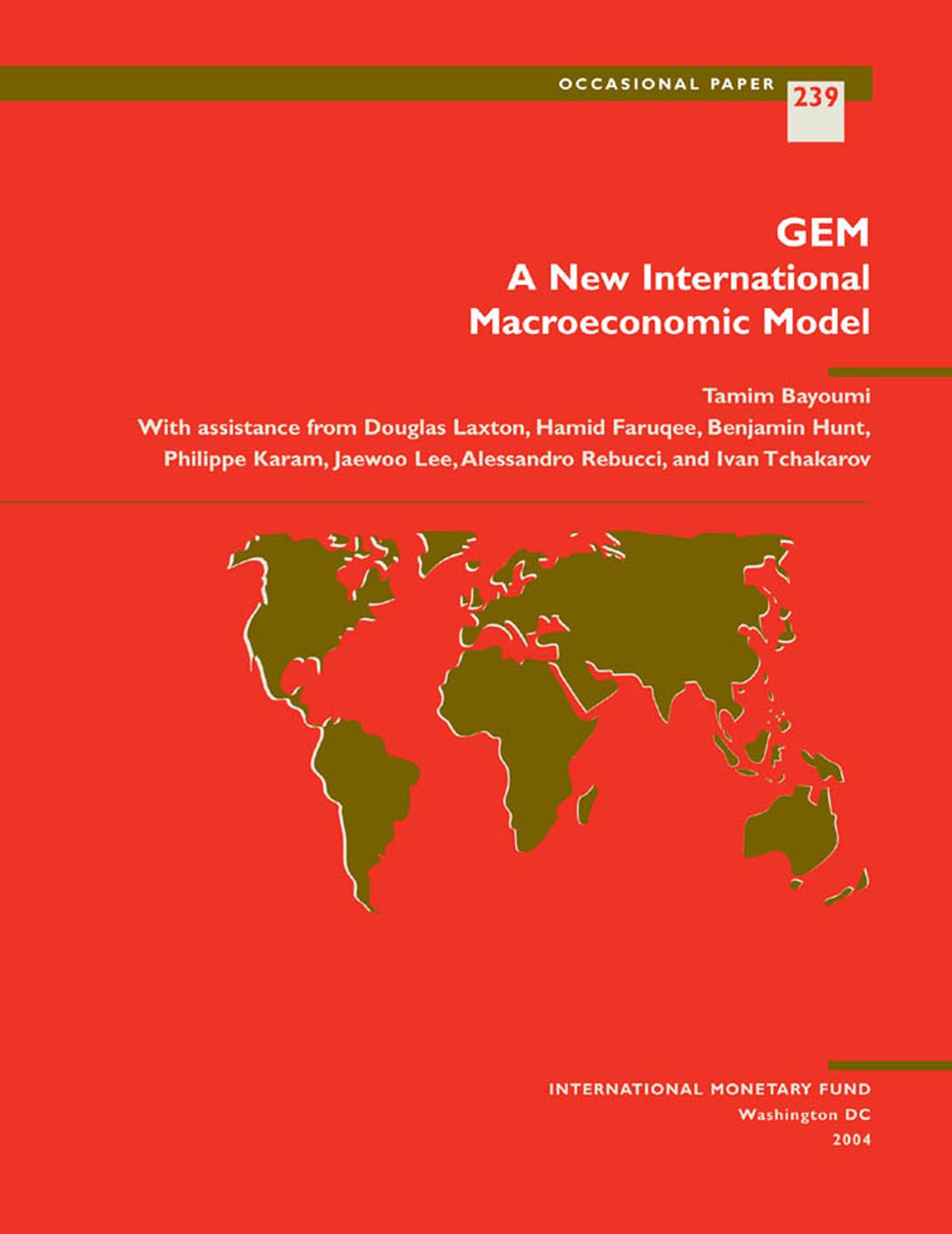 GEM: A New International Macroeconomic Model