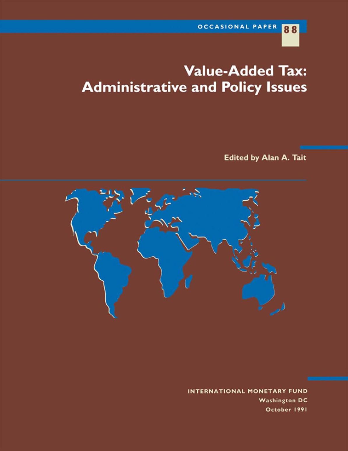Value-Added Tax: Administrative and Policy Issues