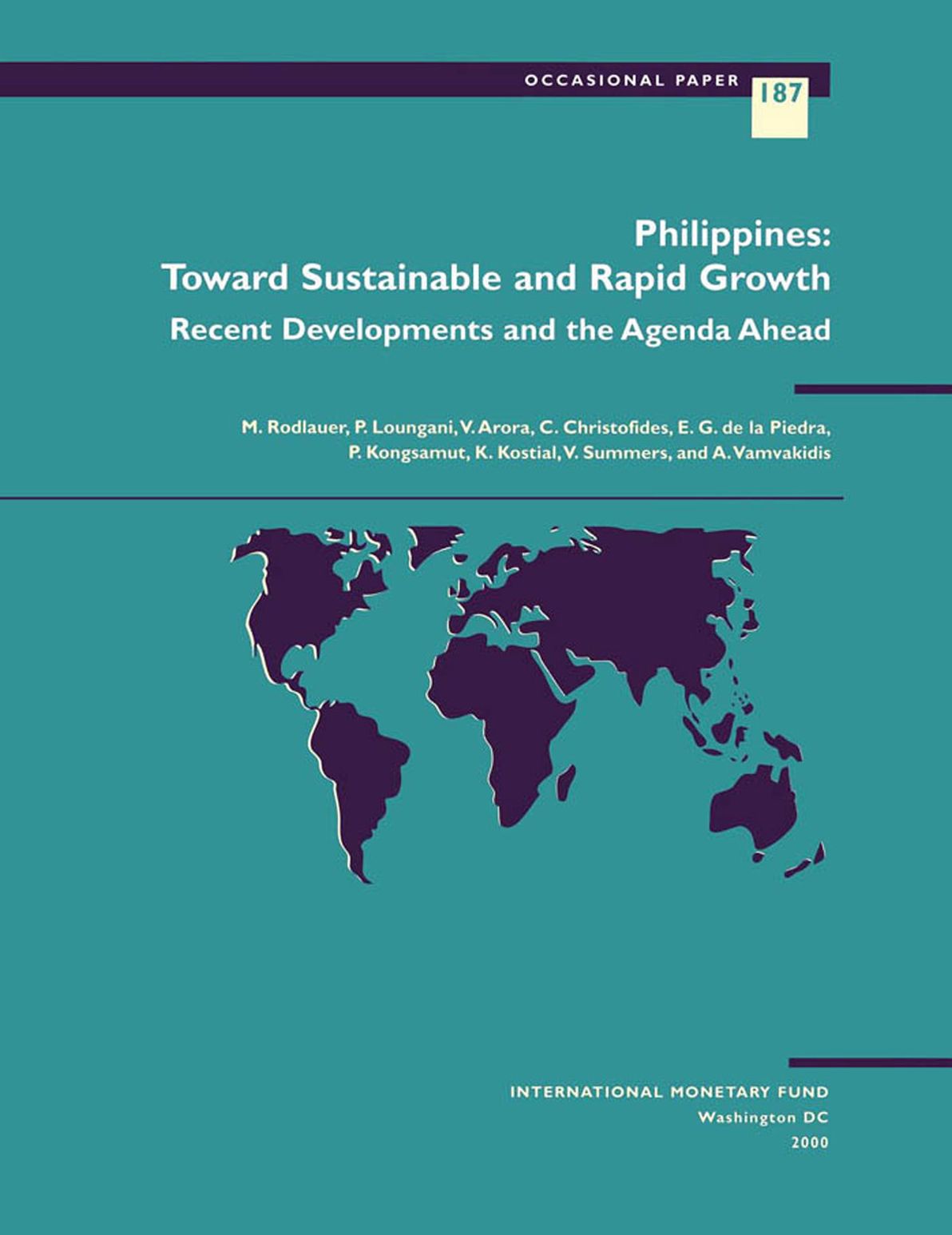 Philippines: Toward Sustainable and Rapid Growth