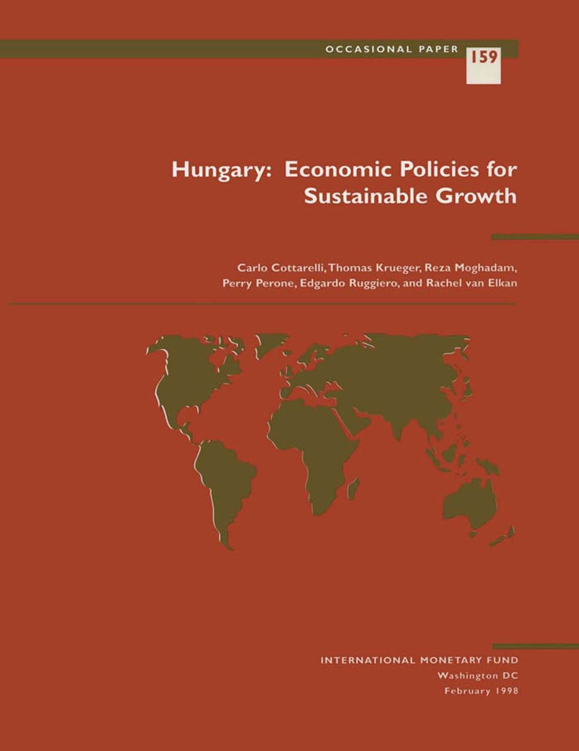 Hungary: Economic Policies for Sustainable Growth