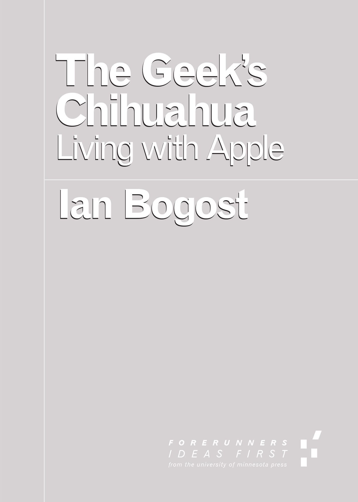The Geek's Chihuahua: Living with Apple