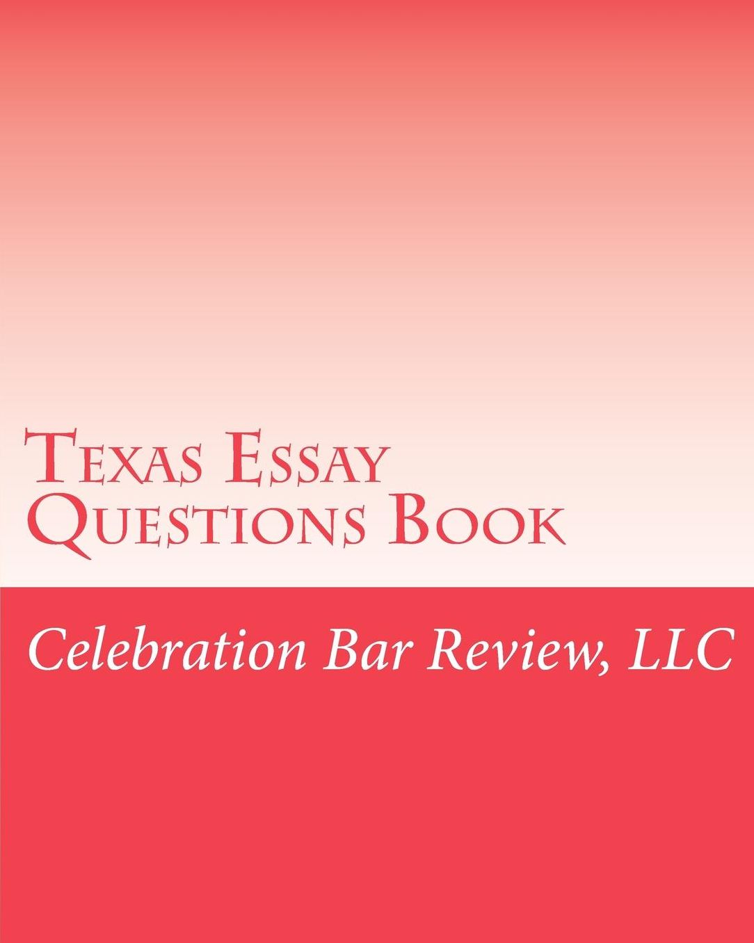 Texas Essay Questions Book
