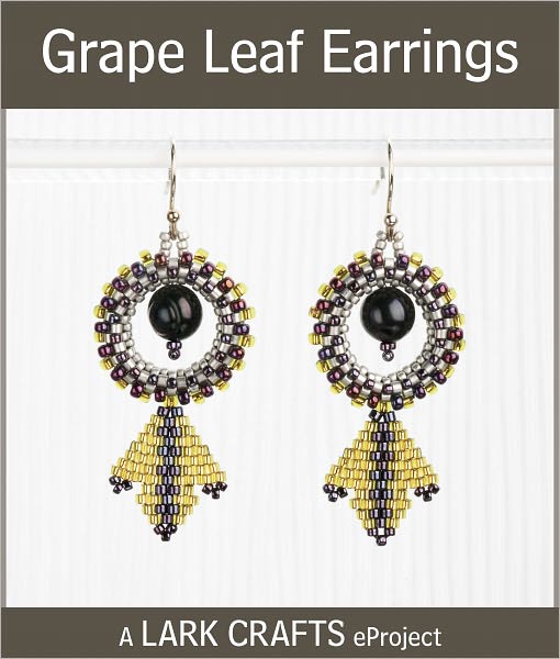 Grape Leaf Earrings eProject