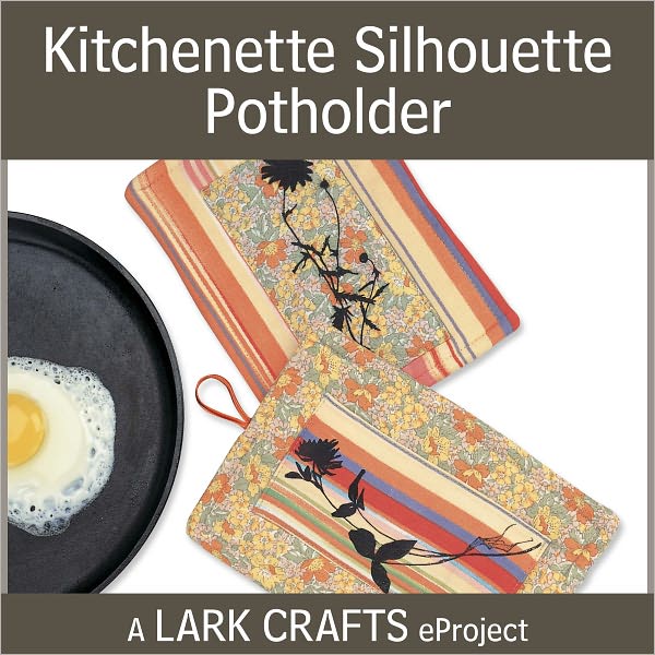 Kitchenette Silhouette Potholder eProject