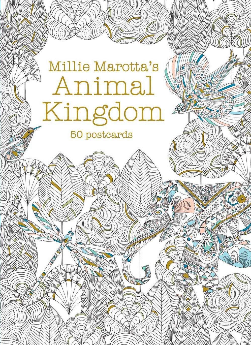 Millie Marotta's Animal Kingdom Postcards: Set of 50