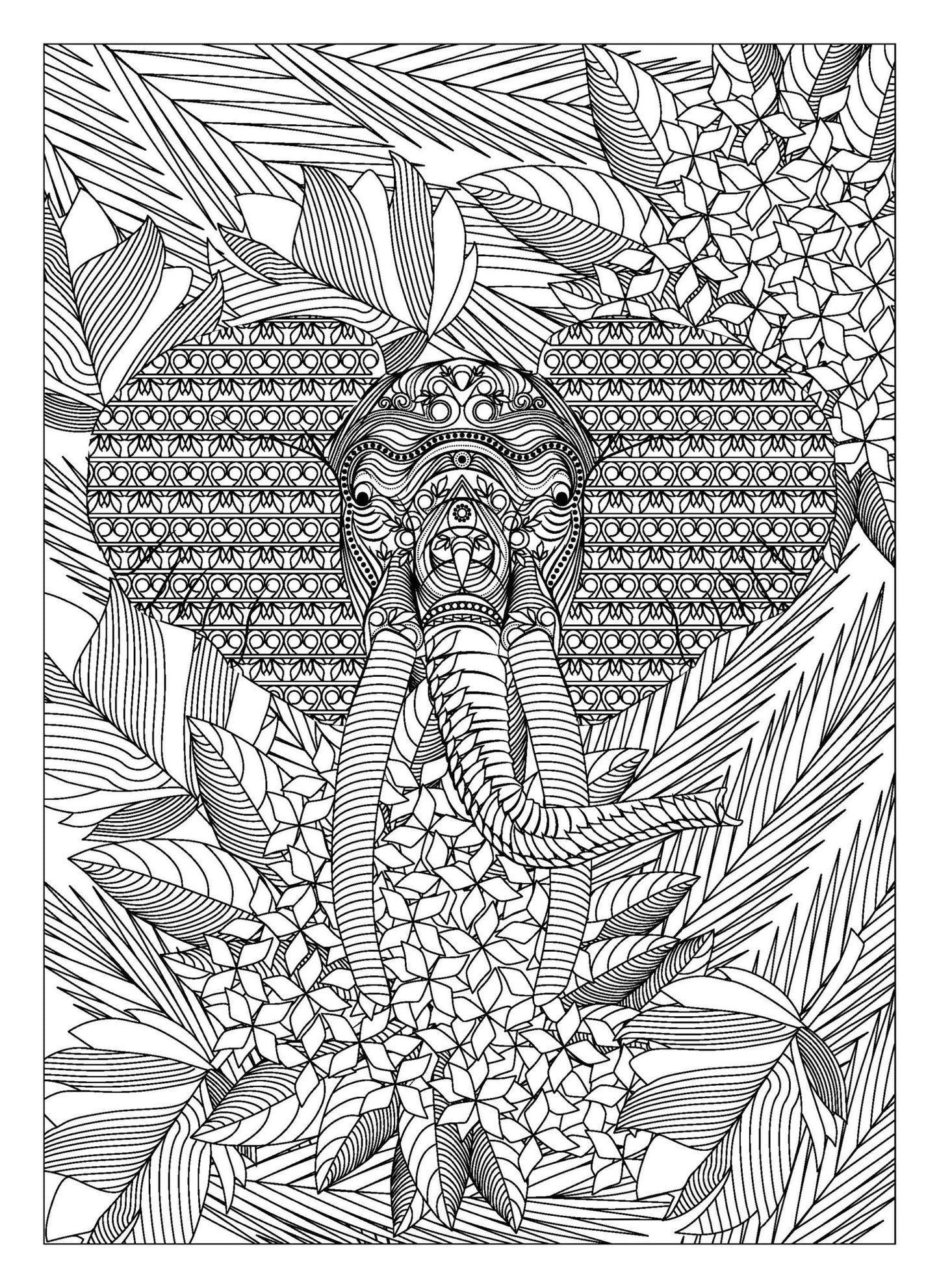 Hidden in the Jungle Poster Pad