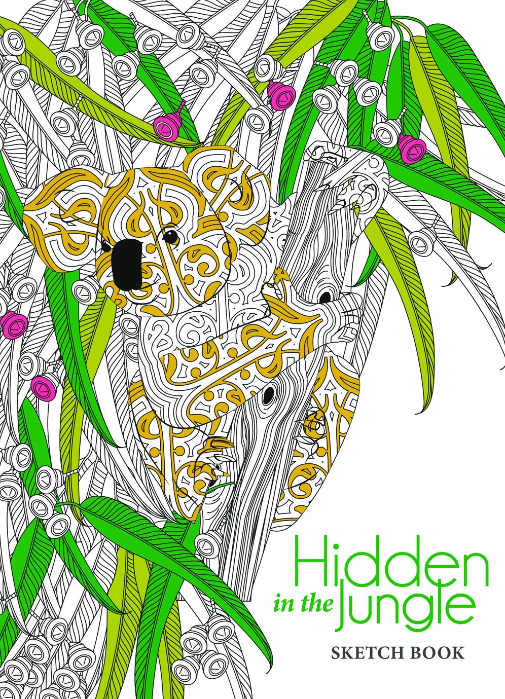 Hidden in the Jungle Sketch Book