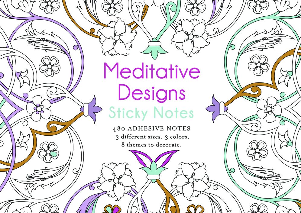 Meditative Designs Sticky Notes