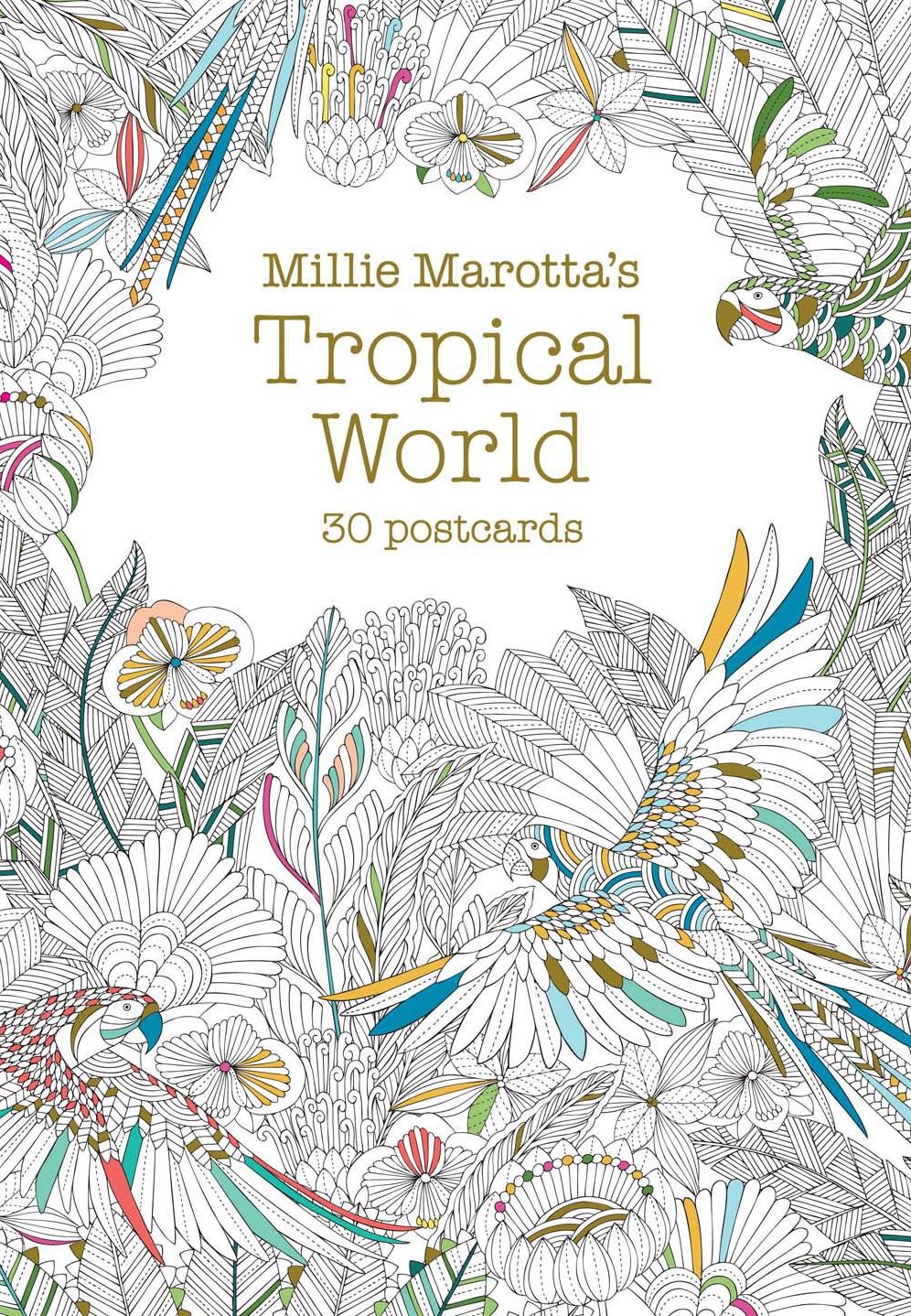 Millie Marotta's Tropical World (Postcard Book): 30 postcards