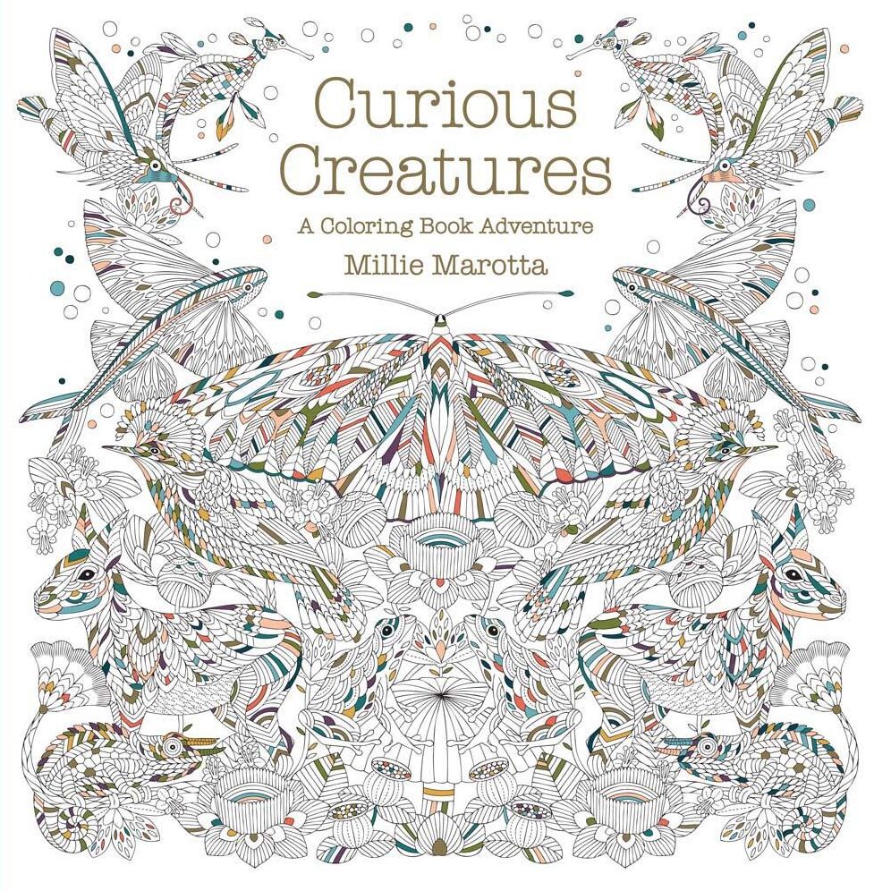 Curious Creatures: A Coloring Book Adventure