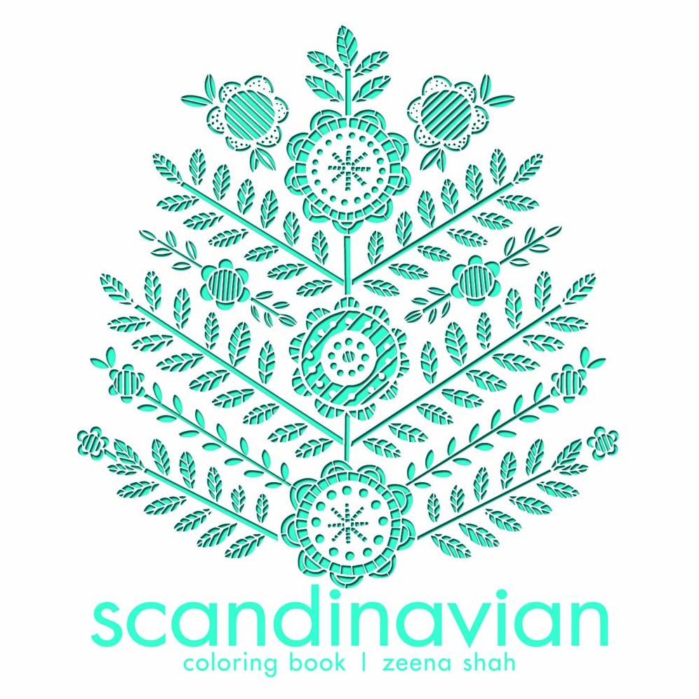 Scandinavian Coloring Book
