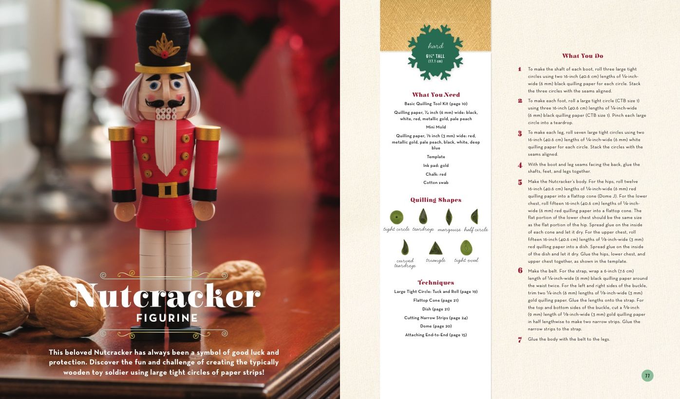Quilled Christmas: 30 Festive Paper Projects