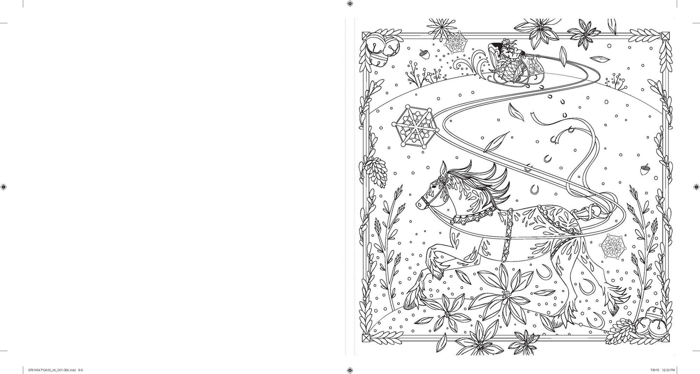 Jingle Bells: Christmas Carol Coloring