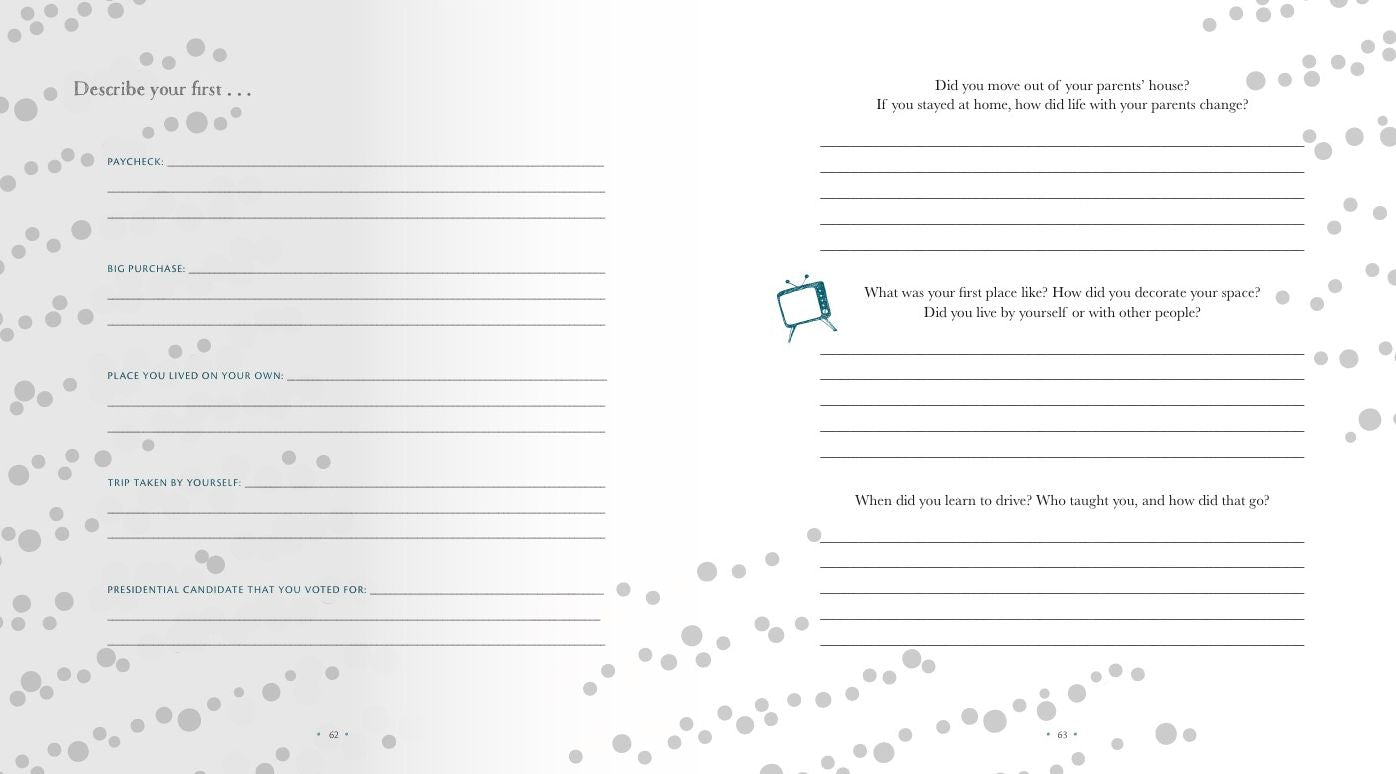 Conversations with My Dad: A Keepsake Journal of Stories and Memories