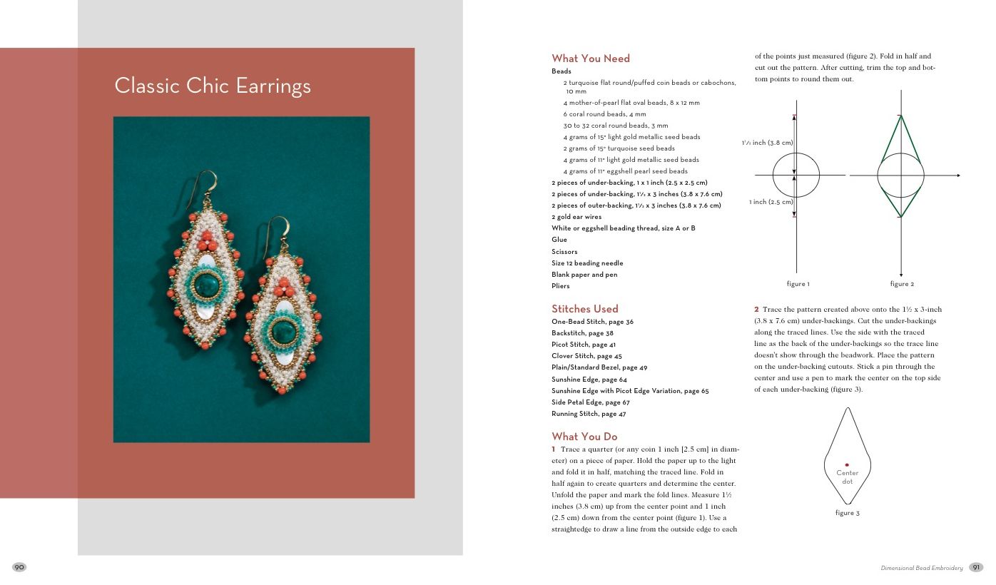 Dimensional Bead Embroidery: A Reference Guide to Techniques