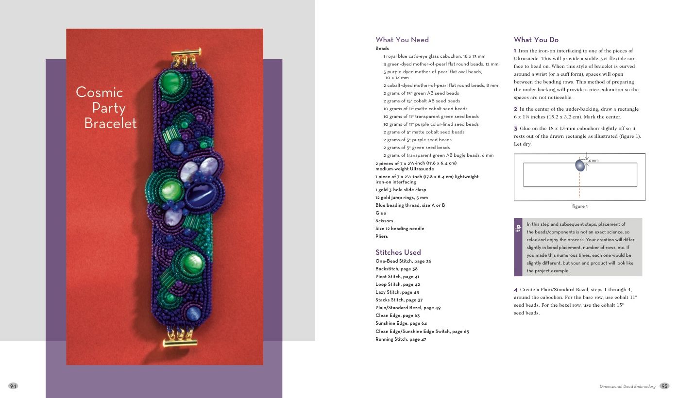 Dimensional Bead Embroidery: A Reference Guide to Techniques