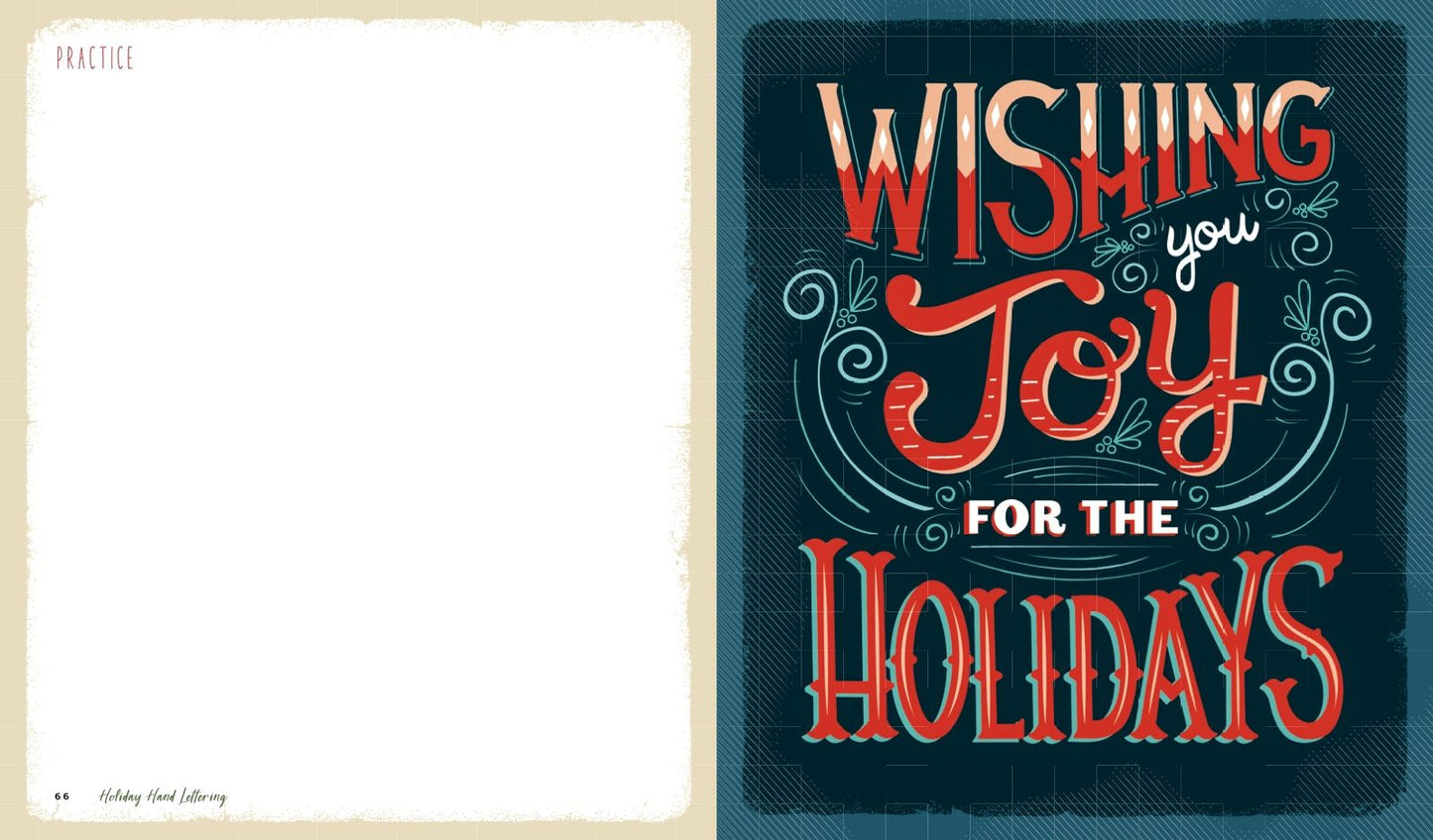 Holiday Hand Lettering: 30 Festive Projects to Celebrate Christmas