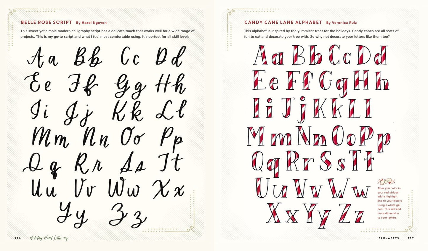 Holiday Hand Lettering: 30 Festive Projects to Celebrate Christmas