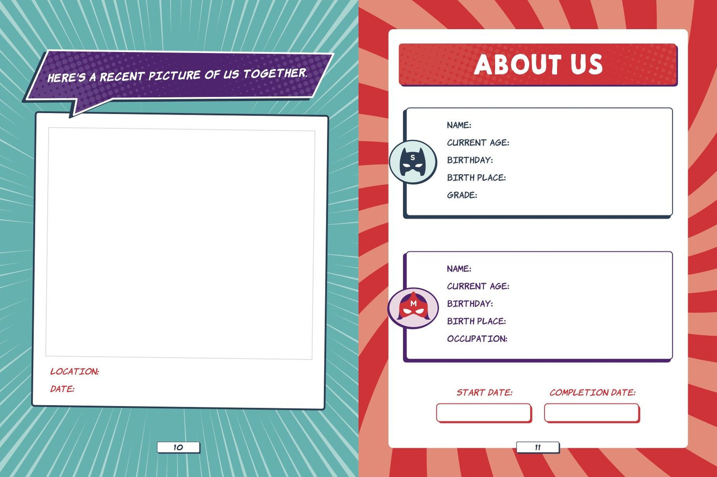 Just You & Me: An Interactive Journal for Mother and Son