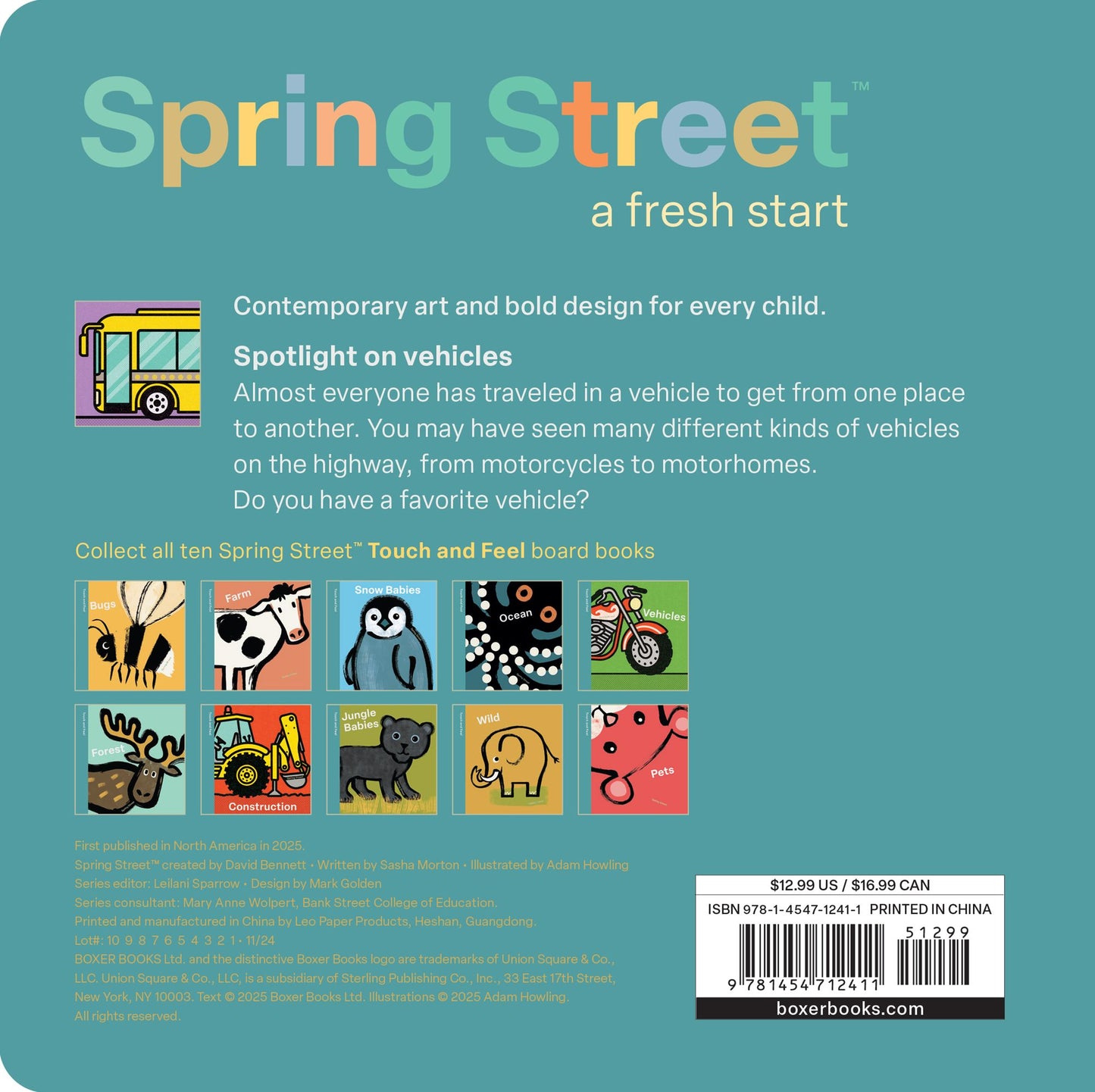 Spring Street Touch and Feel: Vehicles