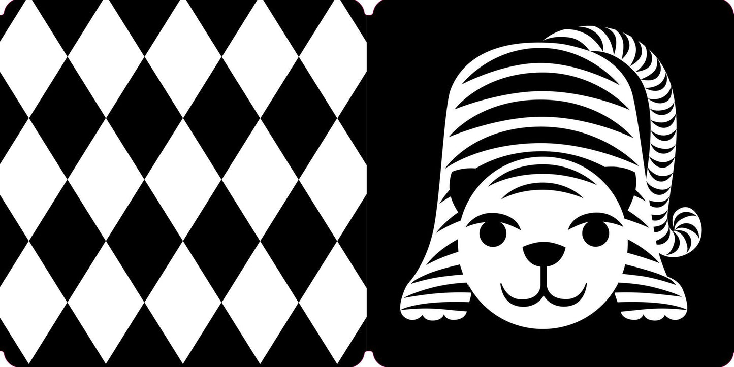 Spring Street Tummy Time: Baby's First Book in Black & White