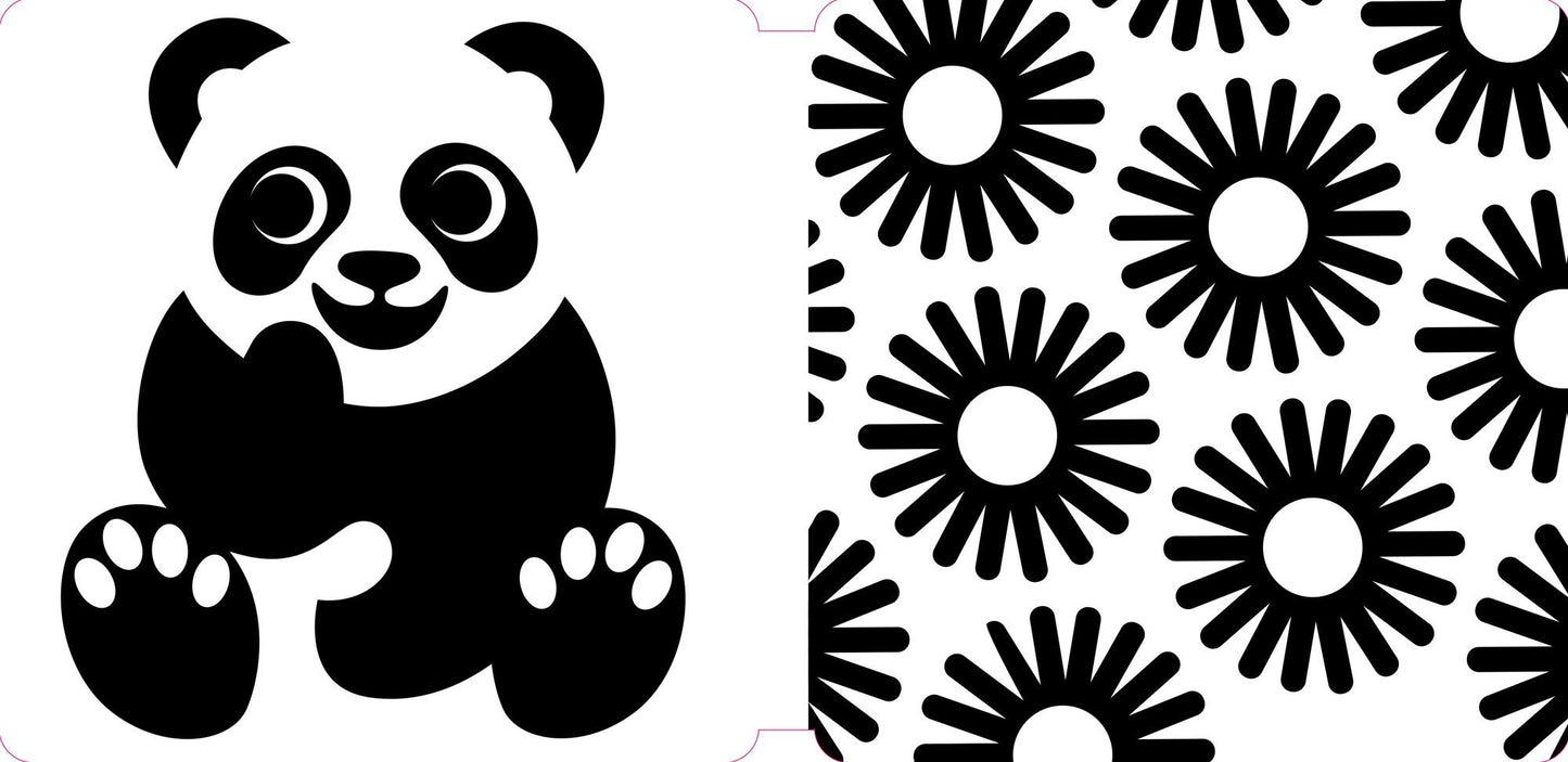 Spring Street Tummy Time: Baby's First Book in Black & White