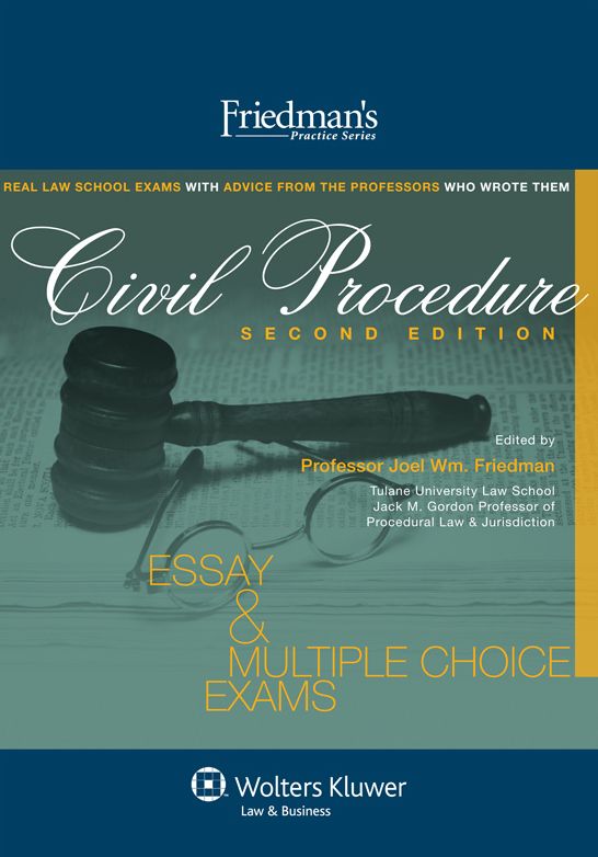 Friedman's Civil Procedure, Second Edition