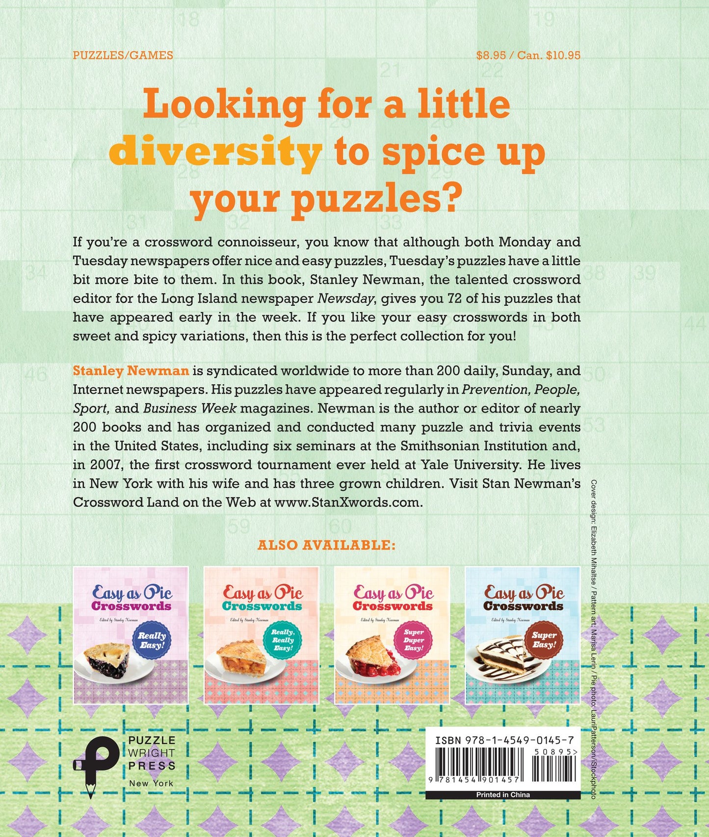 Easy as Pie Crsswrds: Easy-Pea
