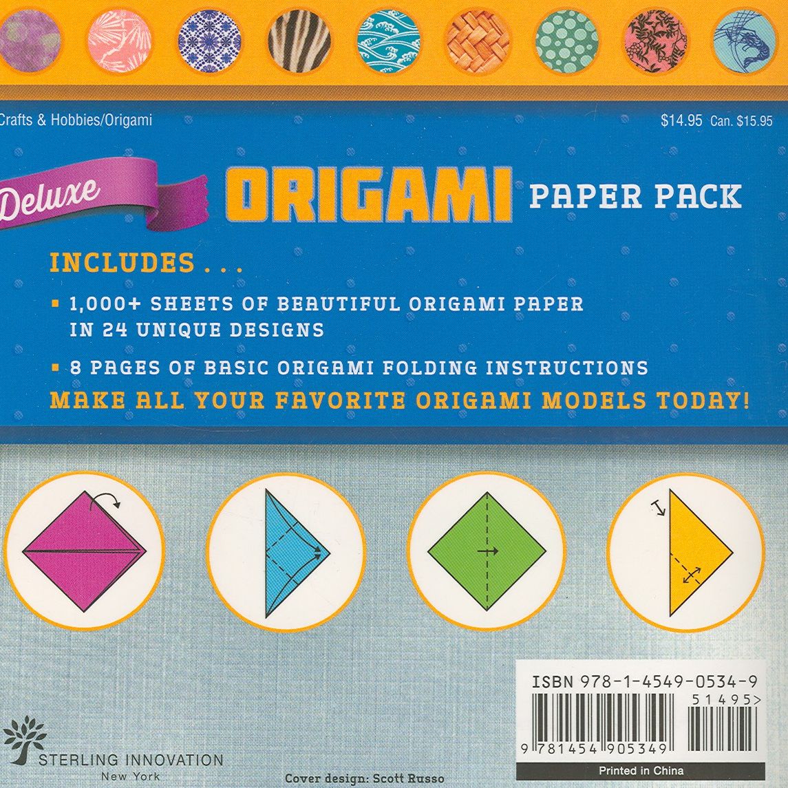 Deluxe Origami Paper Pack