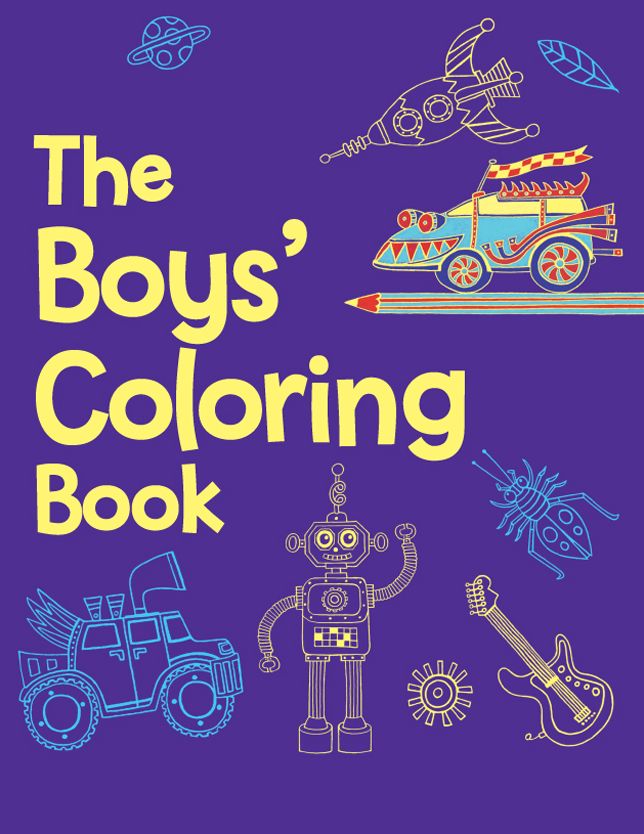 Boys' Coloring Book