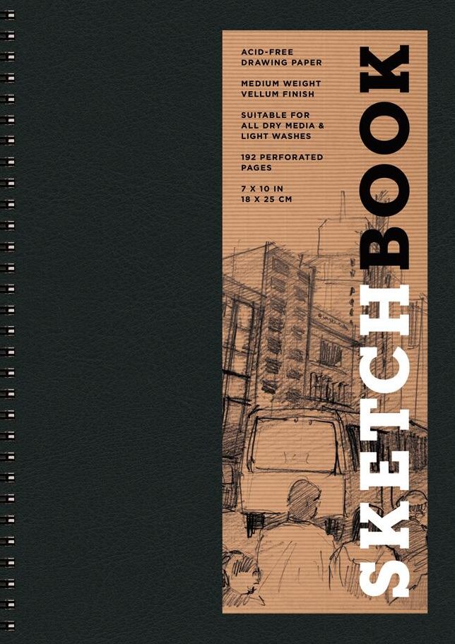 Sketchbook (Basic Medium Spiral Black)