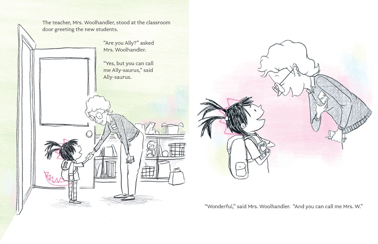 Ally-saurus & the First Day of School