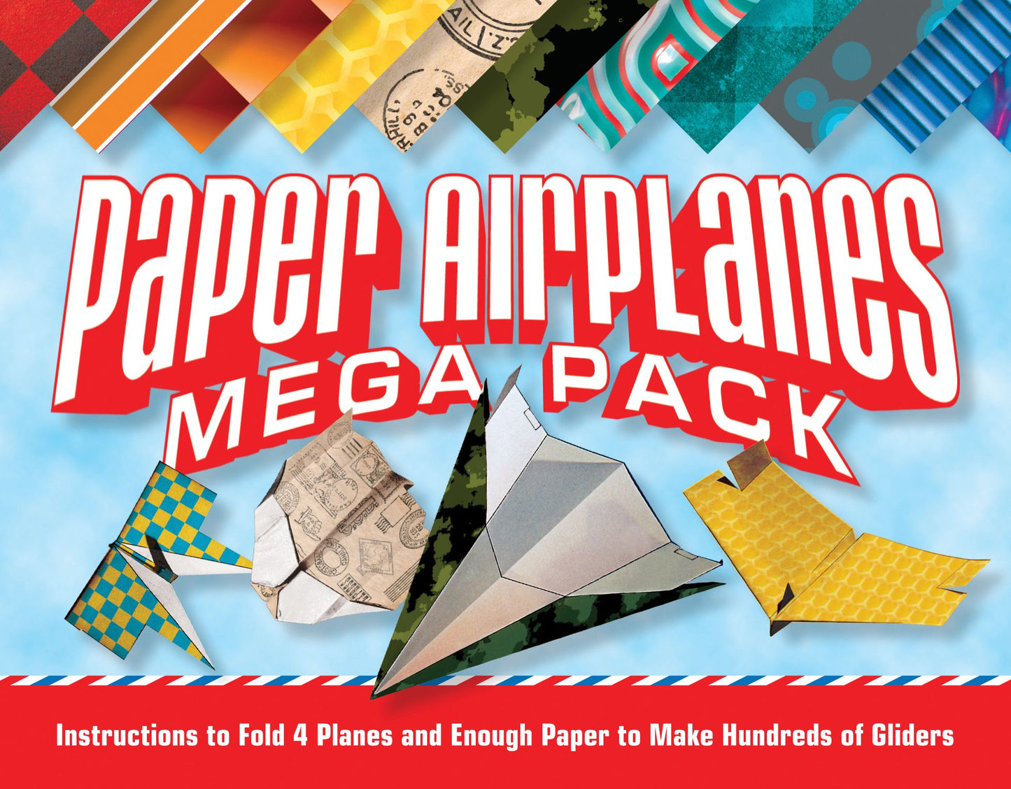 Paper Airplanes Mega Pack: Instructions to Fold 4 Planes and Enough Paper to Make Hundreds of Gliders