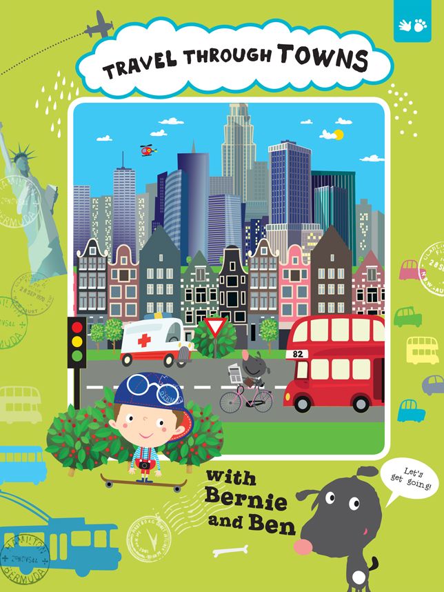 Travel through Towns with Bernie and Ben