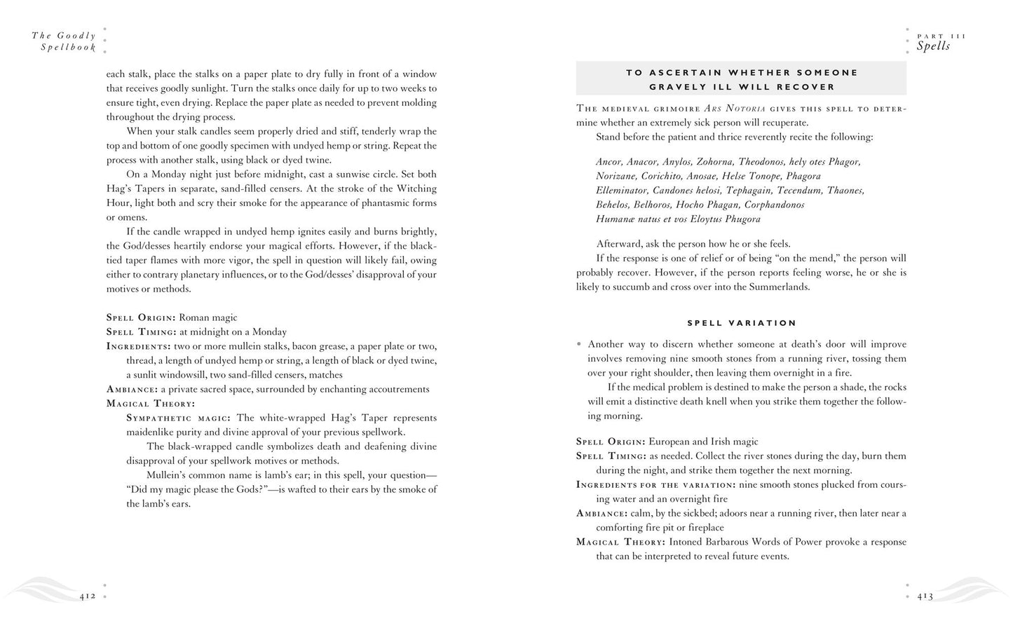 The Goodly Spellbook: Olde Spells for Modern Problems!
