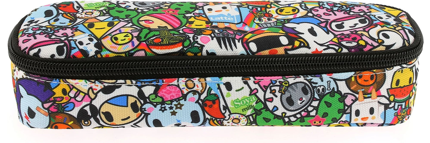tokidoki Multi Characters Zip Around Pencil Case