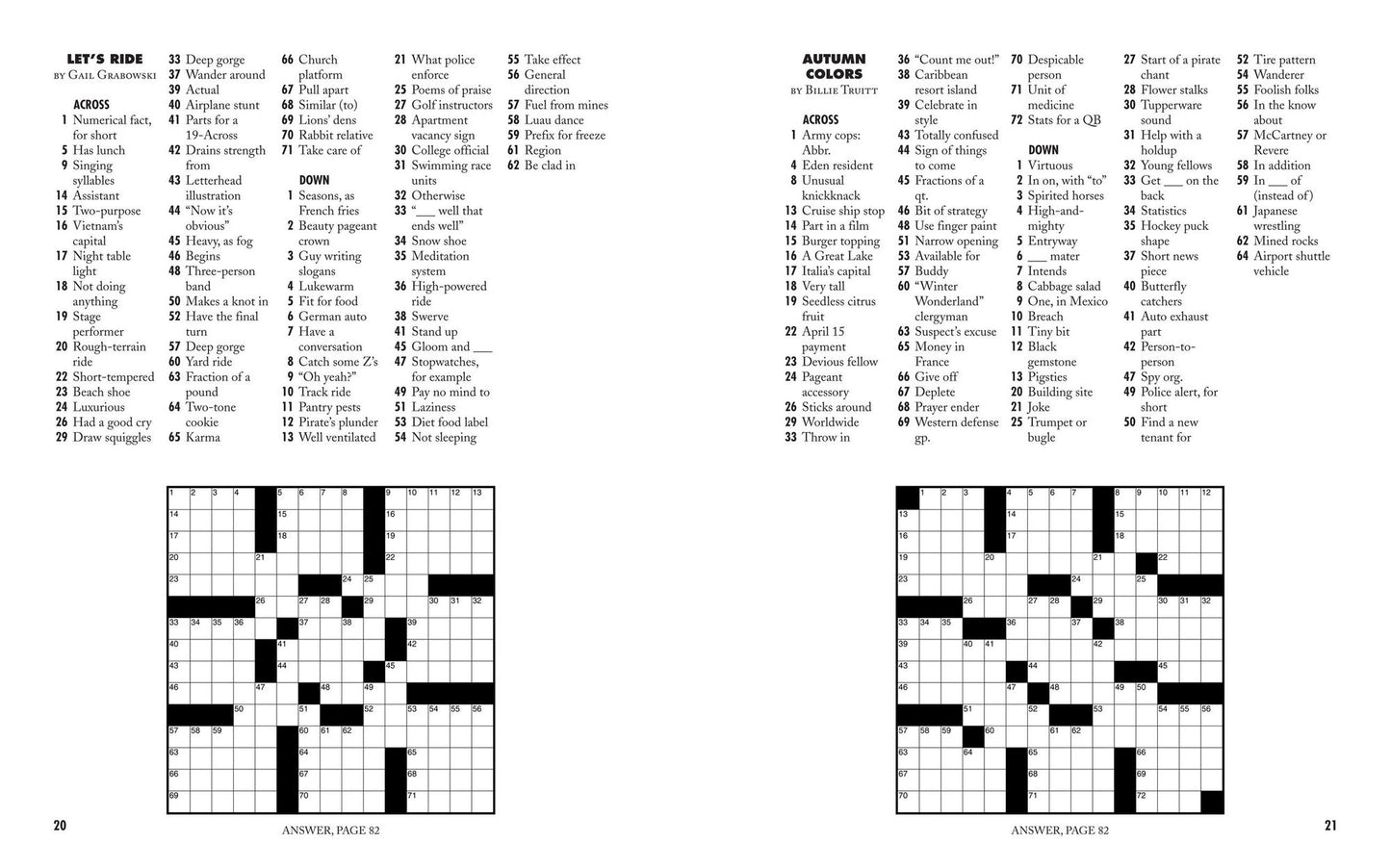 Easy as Pie Xwords: So Easy!