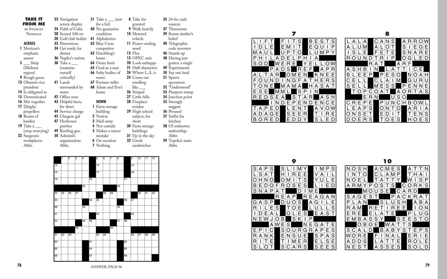 Easy as Pie Xwords: So Easy!