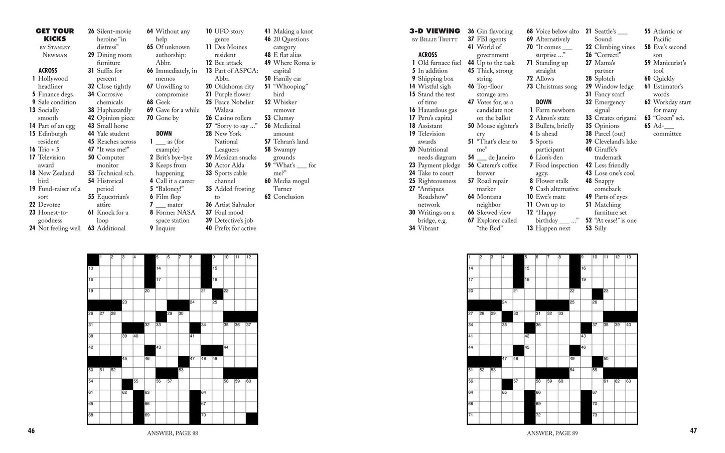 Easy as Pie Xwords: So Easy!