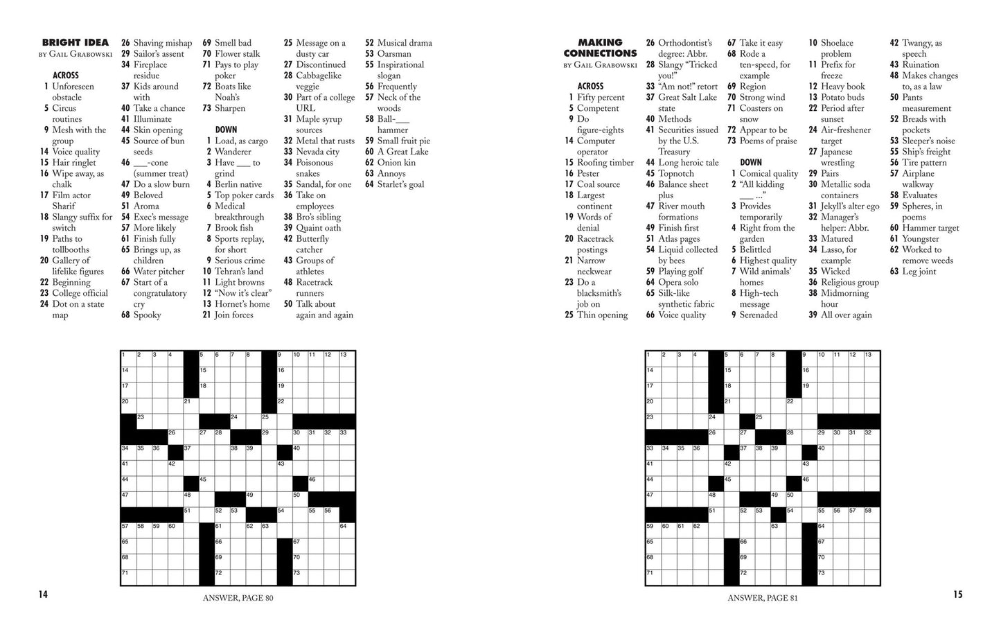 Easy as Pie Xwords:Easy as Can