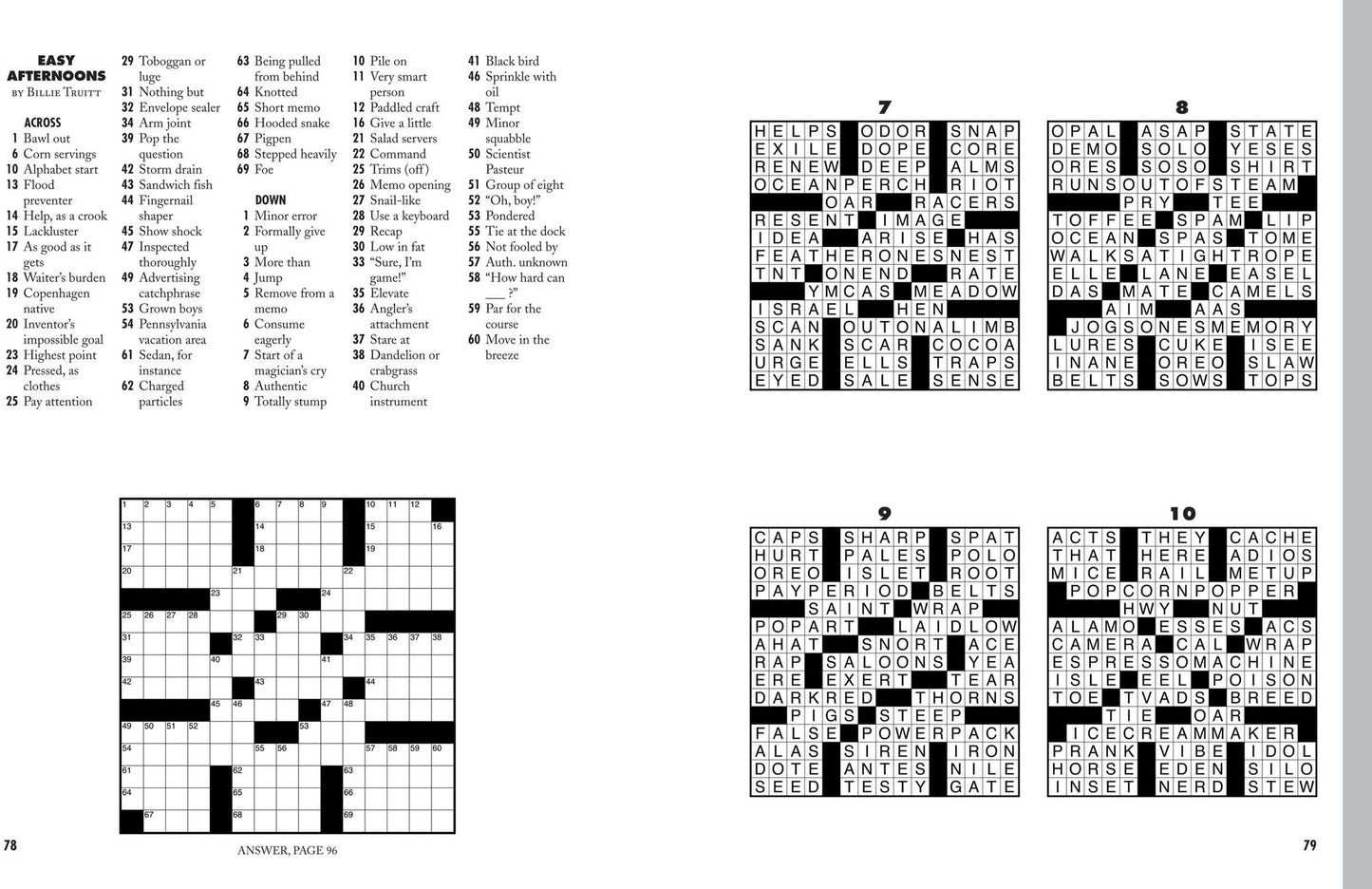 Easy as Pie Xwords: Nice & Eas