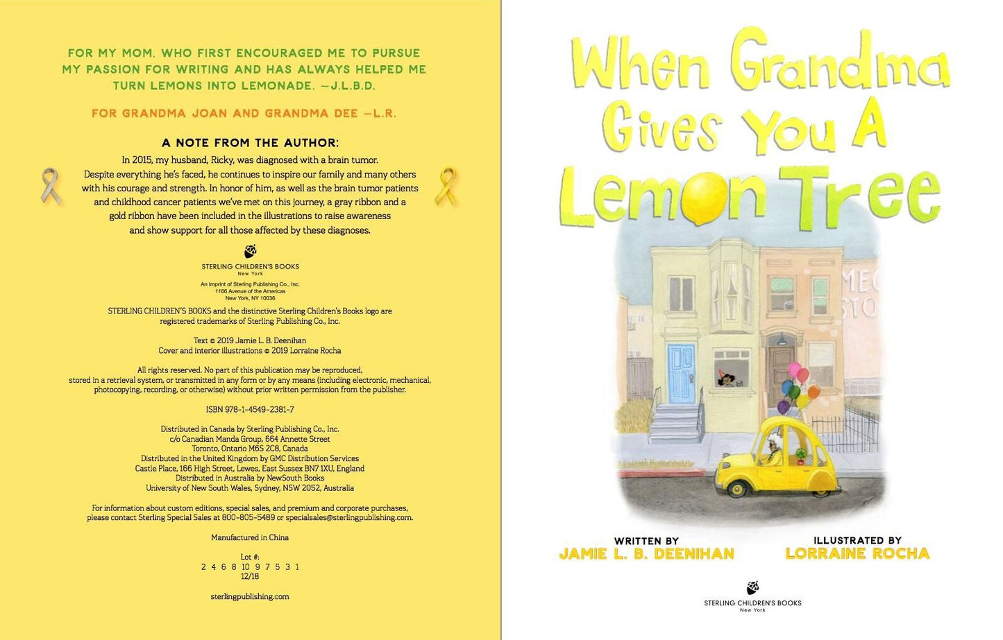 When Grandma Gives You a Lemon Tree