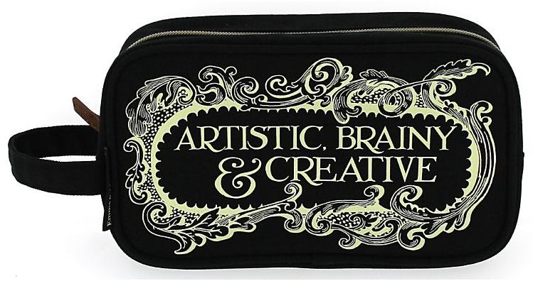 Emma Bridgewater Black Scroll Pencil Case