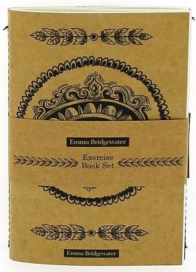 Emma Bridgewater Black Scroll Notebook Set