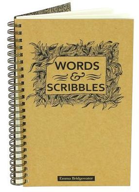 Emma Bridgewater Black Scroll Slim Spiral Notebook