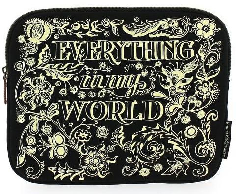 Emma Bridgewater Black Scroll Tablet Case